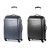 Średnia walizka PUCCINI twarda PC 005 B 54L szara lub grafitowa